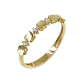Δαχτυλίδι Χρυσό 14Κ - D1115_0