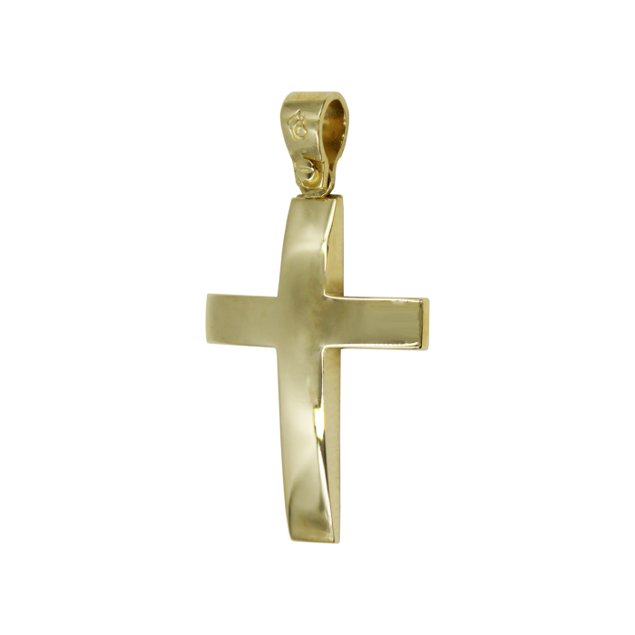 Ανδρικός Χρυσός Σταυρός 14Κ - ST1678