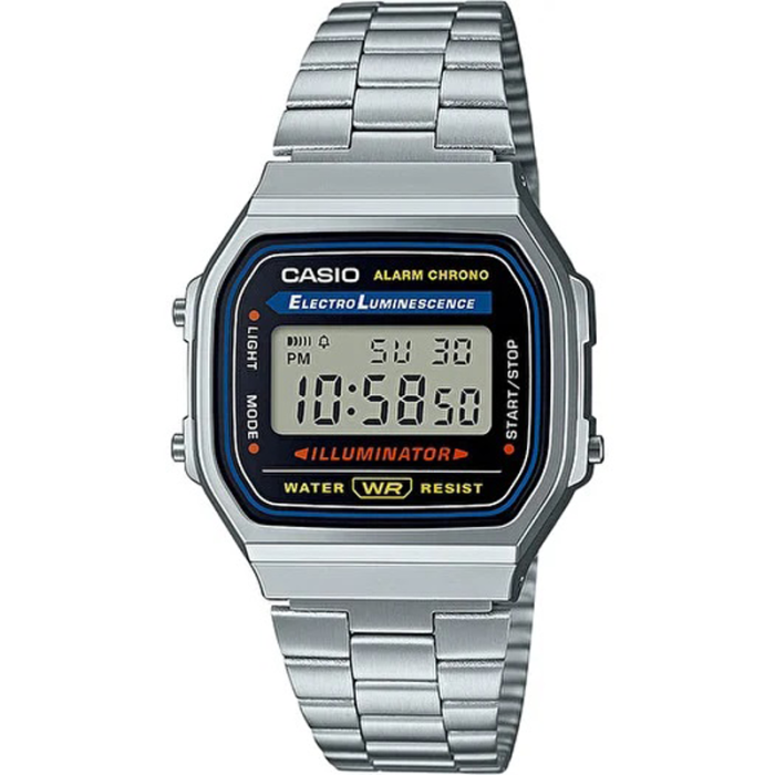 CASIO Vintage Silver A168WA-1YES