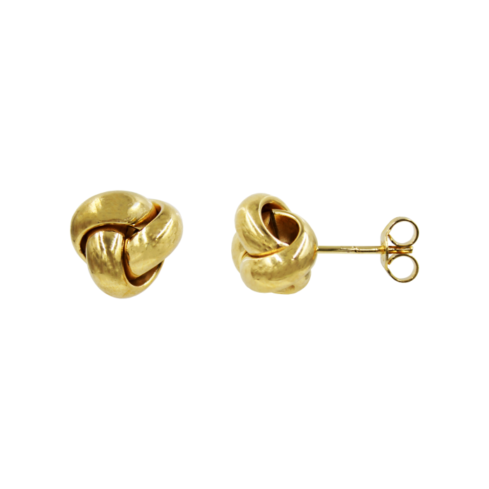 Σκουλαρίκια Κόμπος Χρυσά 14Κ - S1226