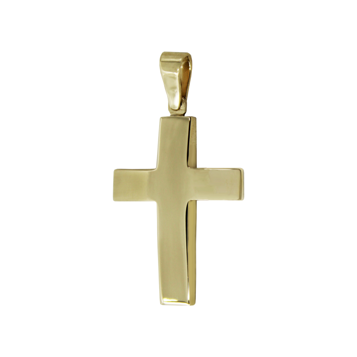 Ανδρικός Χρυσός Σταυρός 14Κ - ST1695