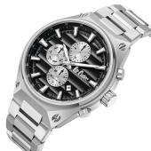 LEE COOPER Dual Time Silver Metallic - LC08026.350