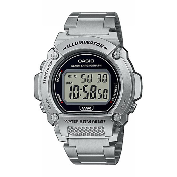 CASIO Standard Black W-219HD-1AVEF