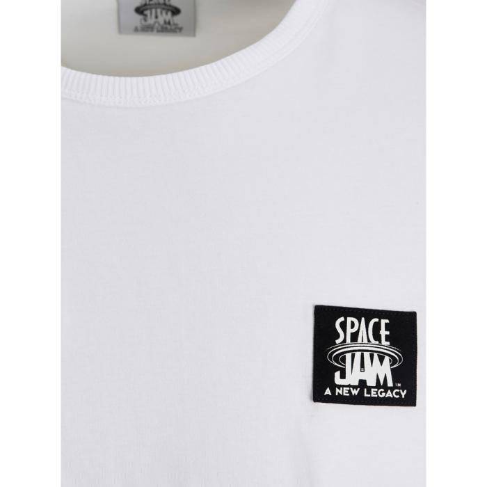 Μπλούζα αγόρι SPACE JAM- JACK & JONES-12194990-WHITE