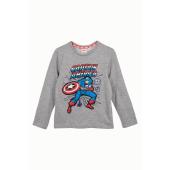 Μπλούζα μακό αγόρι Avengers-HW1202-GREY