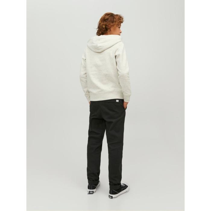 Μπλούζα φούτερ αγόρι JACK & JONES-12230398-White Melange