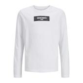 Μπλούζα μακό αγόρι JACK & JONES-12243038-White