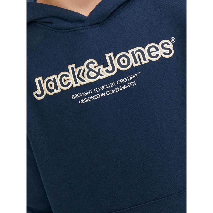 Μπλούζα φούτερ αγόρι Jack & Jones-12247614-Navy Blazer