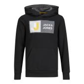 Μπλούζα φούτερ αγόρι Jack & Jones-12216954-Black