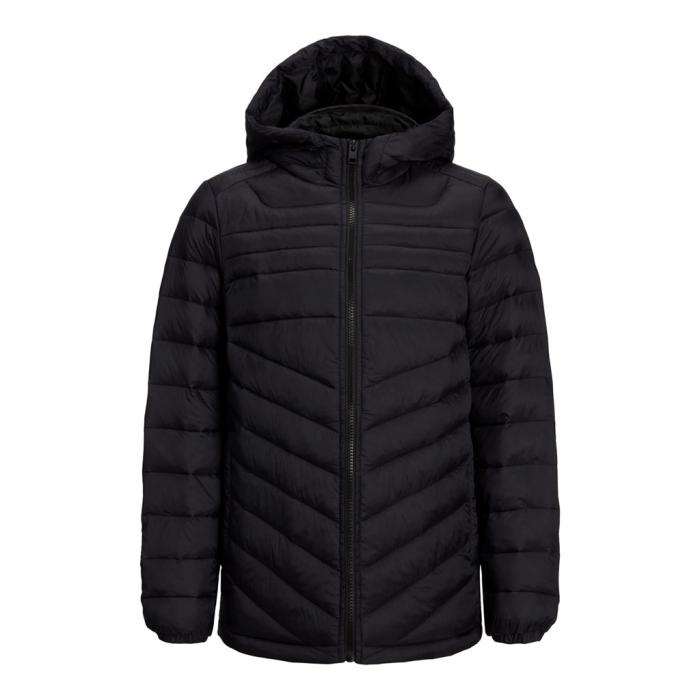 Μπουφάν puffer αγόρι Jack & Jones-12212568- Black