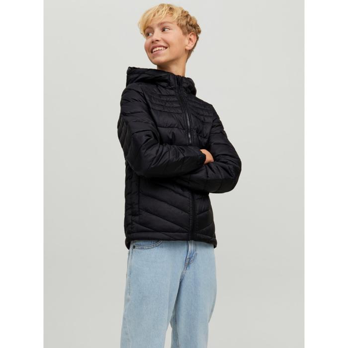 Μπουφάν puffer αγόρι Jack & Jones-12212568- Black