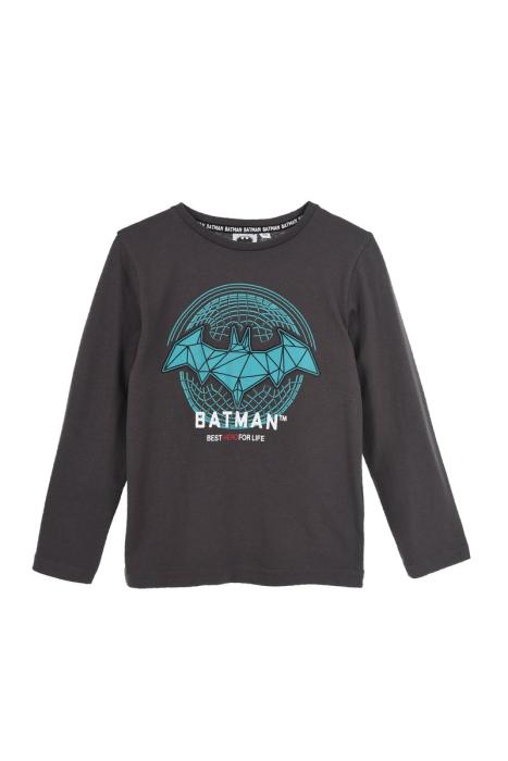 Μπλούζα αγόρι Batman-HU1259-DGREY-organic cotton