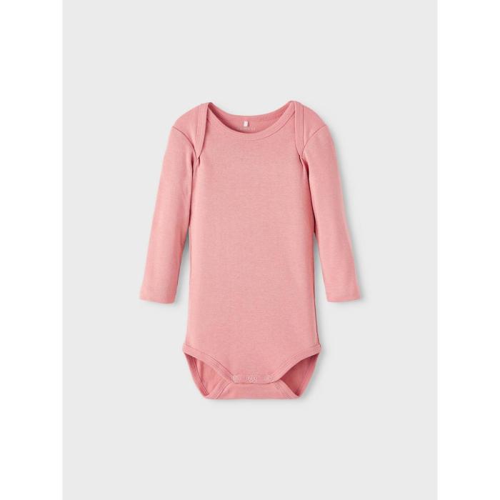 Σετ 3 τεμ. φορμάκια μπεμπέ κορίτσι Name it-13206514-Rosette-organic cotton