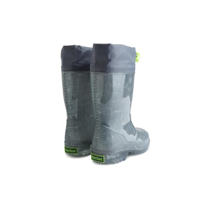 Γαλότσα αγόρι tuc tuc-11339411-LIGHT UP RAINBOOTS-GRIS