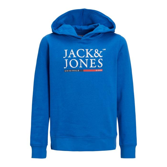 Μπλούζα φούτερ αγόρι JACK & JONES-12230398-Nautical Blue