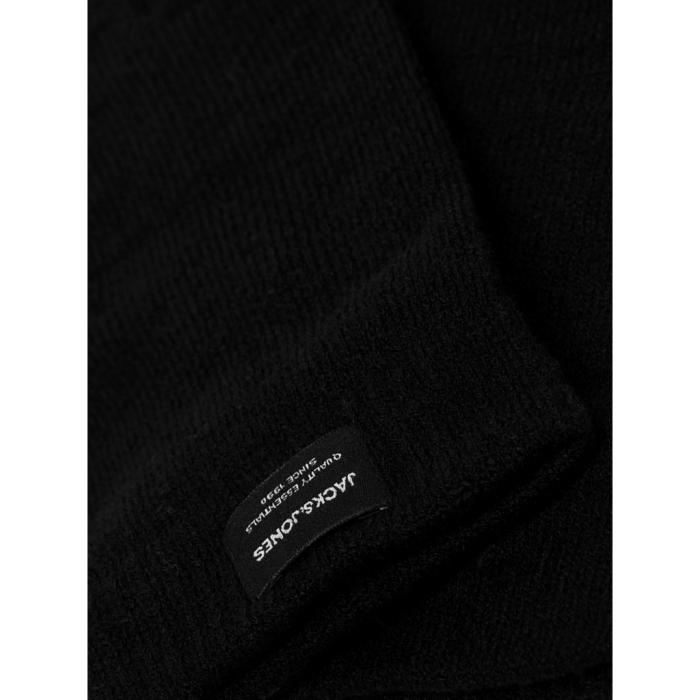 Γάντια πλεκτά αγόρι JACK&JONES -12160358-Black