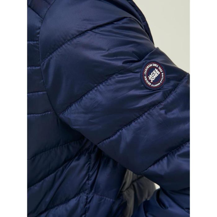 Μπουφάν puffer αγόρι Jack & Jones-12212568-Navy Blazer/Contrast