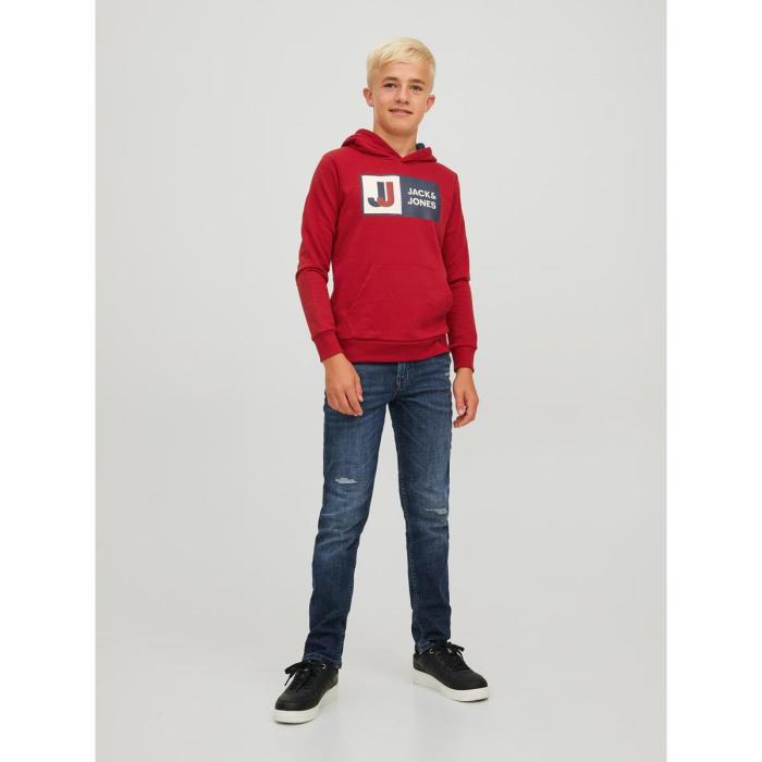 Μπλούζα φούτερ αγόρι JACK & JONES-12216954-Chili Pepper