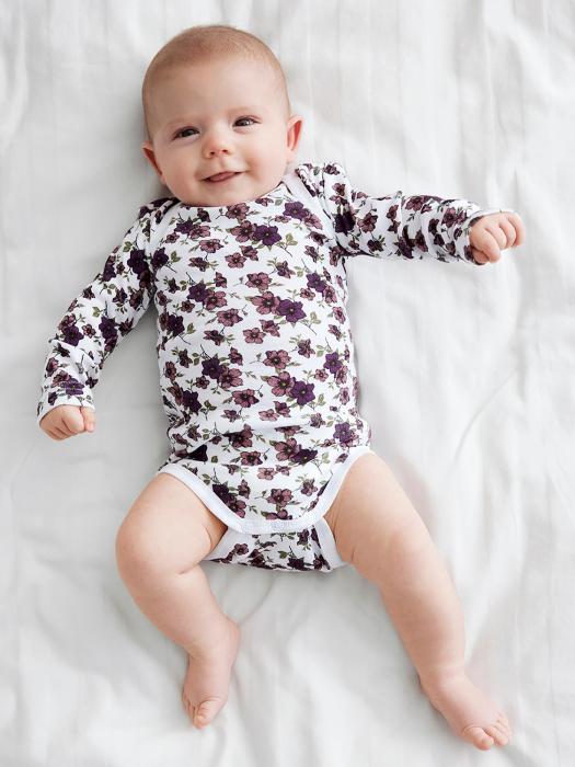 Σετ 3 τεμ. φορμάκια μπεμπέ Name it-13192792-PRUNE PURPLE-organic cotton