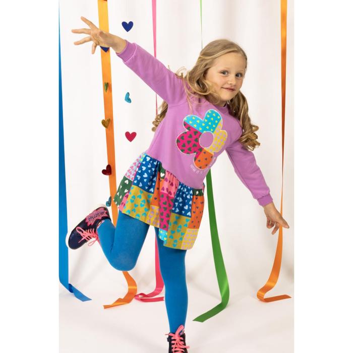 Φόρεμα φούτερ κορίτσι AGATHA RUIZ DE LA PRADA-7VE3778-Multicolor