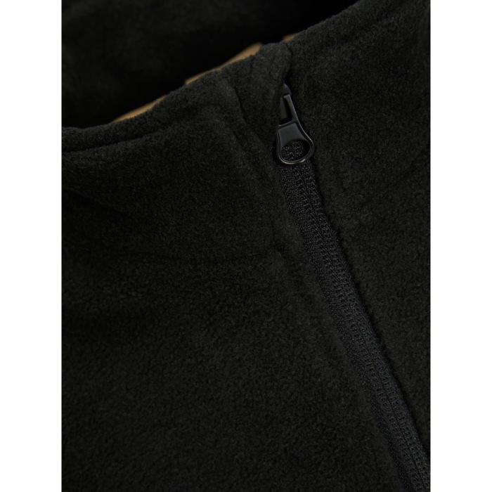 Ζακέτα fleece αγόρι JACK & JONES-12244898-MOONBEAM/BLOCKING