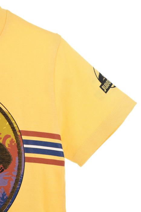 Μπλούζα μακό αγόρι JURASSIC WORLD-EV1222-YELLOW-organic cotton