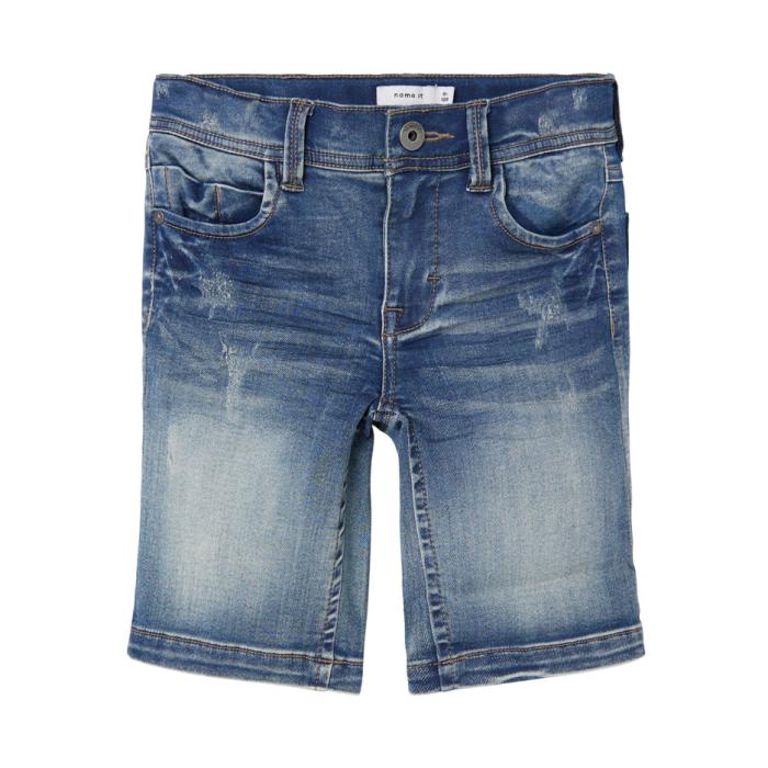 Βερμούδα τζιν αγόρι name it-13197351-Medium Blue Denim