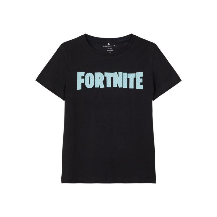 Μπλούζα αγόρι FORTNITE -13185767-BLACK organic cotton