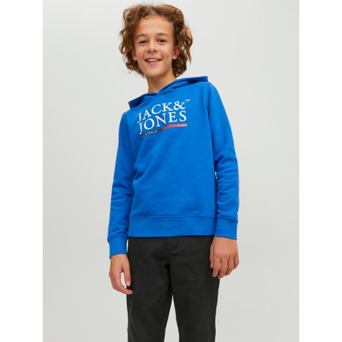 Μπλούζα φούτερ αγόρι JACK & JONES-12230398-Nautical Blue