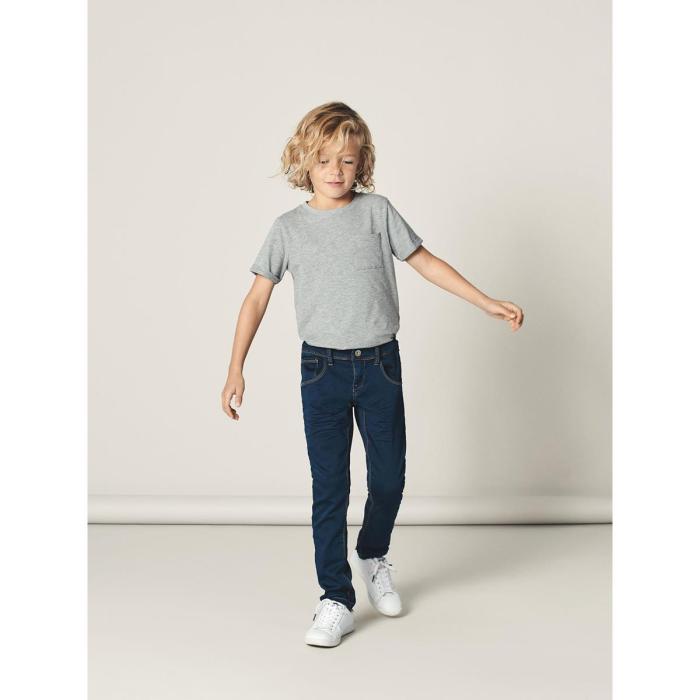 Παντελόνι τζιν αγόρι junior Name it -13163038-Dark Blue Denim