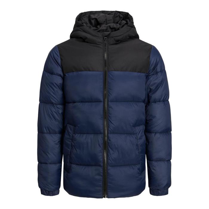 Μπουφάν puffer αγόρι Jack & Jones-12236884-Navy Blazer