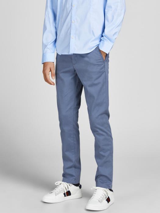 Παντελόνι υφασμάτινο αγόρι JACK & JONES-12204111-Grisaille