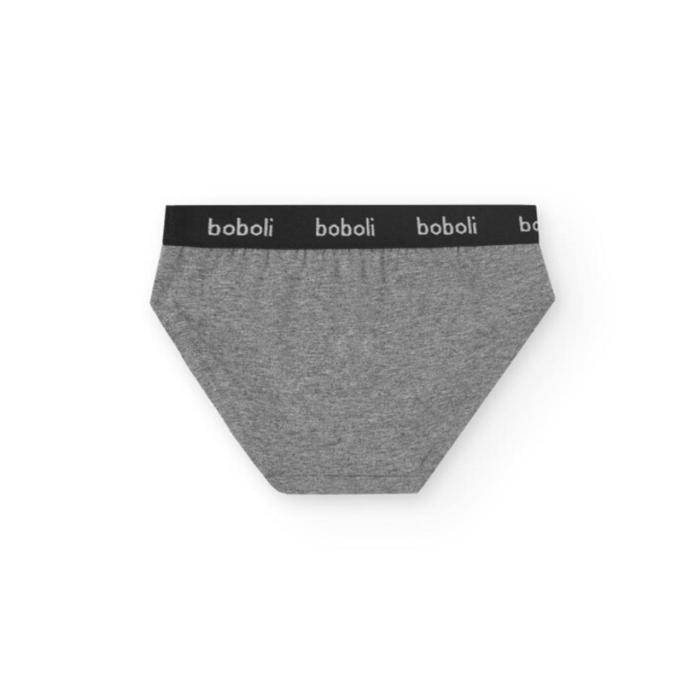 Εσώρουχα σλιπ 3 τεμ. αγόρι Boboli-930091-8095-Grey