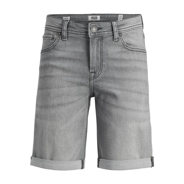 Βερμούδα τζιν αγόρι JACK & JONES-12249173-Grey Denim