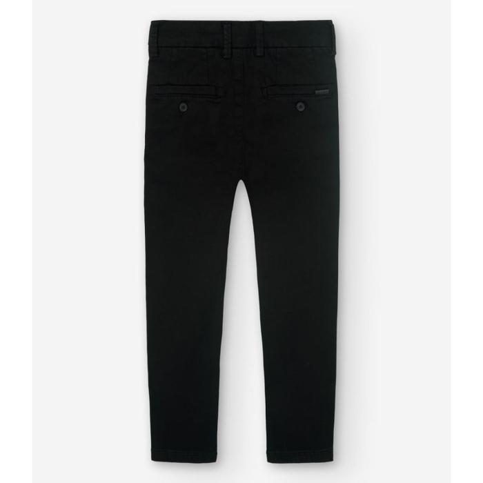 Παντελόνι chino υφασμάτινο Boboli-739054-890-Black