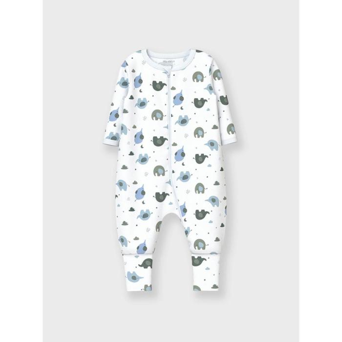 Φορμάκια σετ 2 τεμ. μπεμπέ αγόρι Name it-13232743-Baby Blue-organic cotton