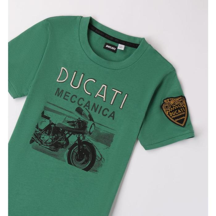 Μπλούζα μακό αγόρι DUCATI-G8630-5047-Green