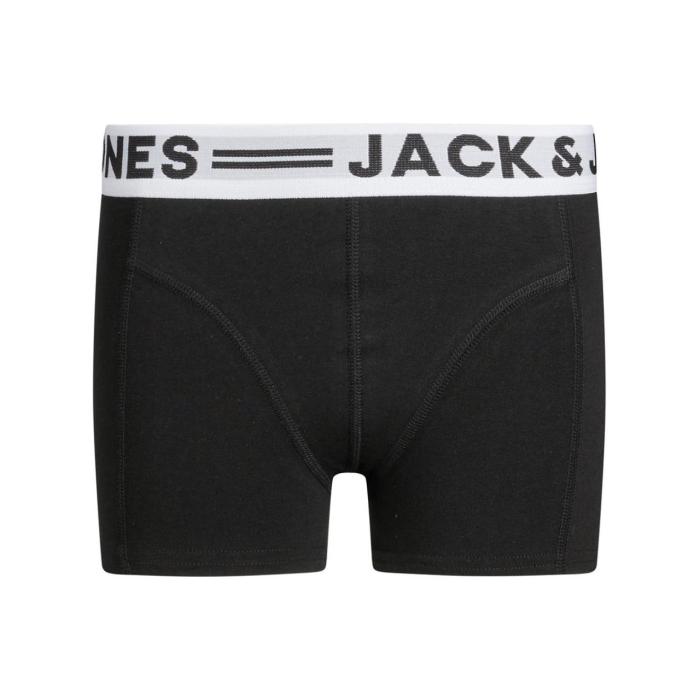 Εσώρουχα μπόξερ 3 pack αγόρι JACK & JONES-12149293-Light Grey