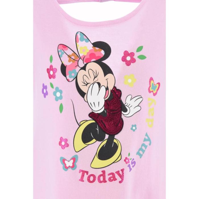 Φόρεμα μακό κορίτσι Minnie Mouse-EX1098-PINK