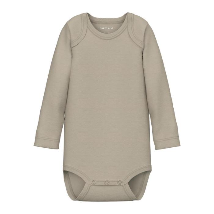 Σετ 3 τεμ. φορμάκια μπεμπέ unisex name it-13235147-Pure Cashmere-organic cotton