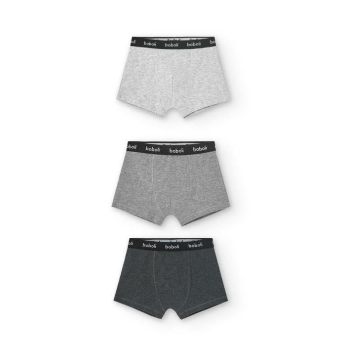 Εσώρουχα boxer 3 τεμ. αγόρι Boboli-930079-8095-Grey