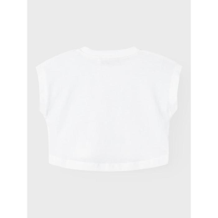 Μπλούζα μακό crop κορίτσι name it-13228148-Bright White