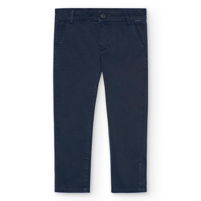 Παντελόνι chino υφασμάτινο αγόρι Boboli-739021-2440-Navy