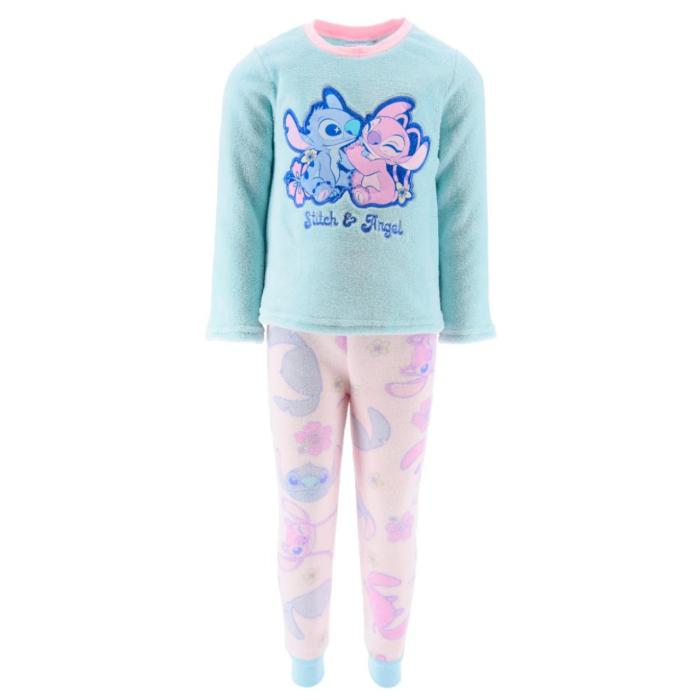 Πιτζάμα fleece κορίτσι Lilo & Stitch-XH20113-PINK