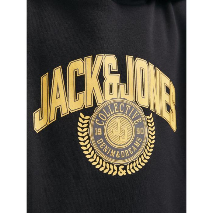 Μπλούζα φούτερ αγόρι Jack & Jones-12266761-Black