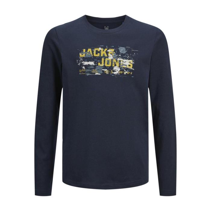 Μπλούζα μακό αγόρι JACK & JONES-12263092-Navy Blazer