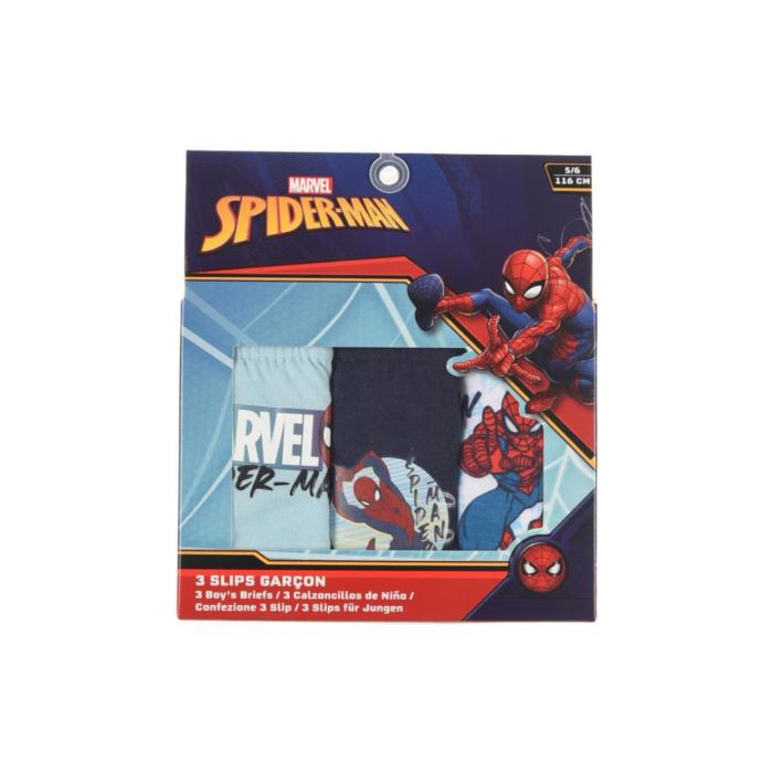 Εσώρουχα σλιπ 3 τεμ. αγόρι Spiderman-EX3048-BOX3