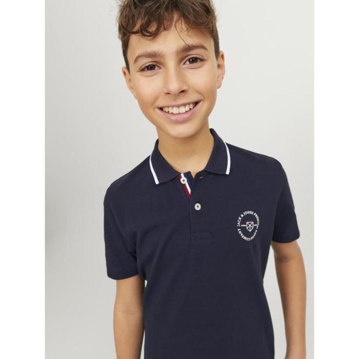 Μπλούζα πόλο αγόρι Jack & Jones-12254237-Seaborne