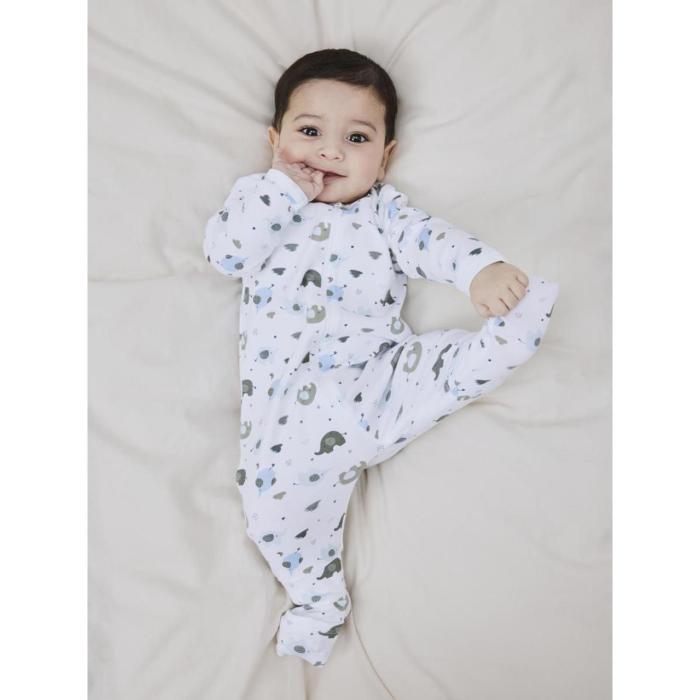 Φορμάκια σετ 2 τεμ. μπεμπέ αγόρι Name it-13232743-Baby Blue-organic cotton