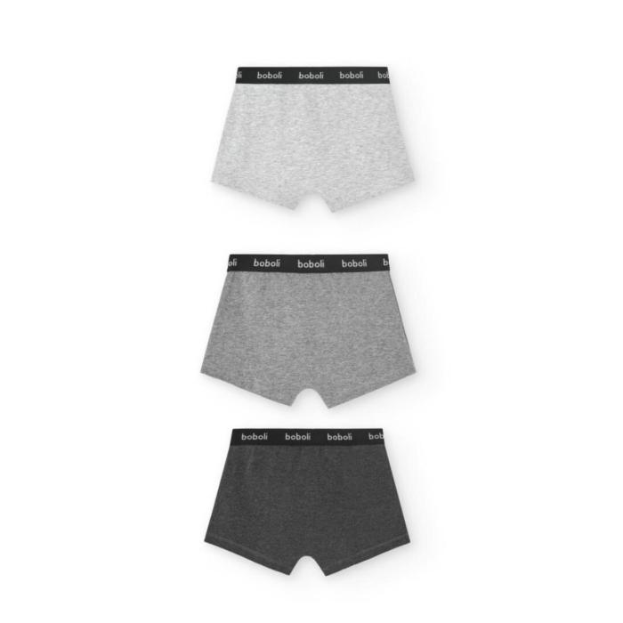 Εσώρουχα boxer 3 τεμ. αγόρι Boboli-930079-8095-Grey